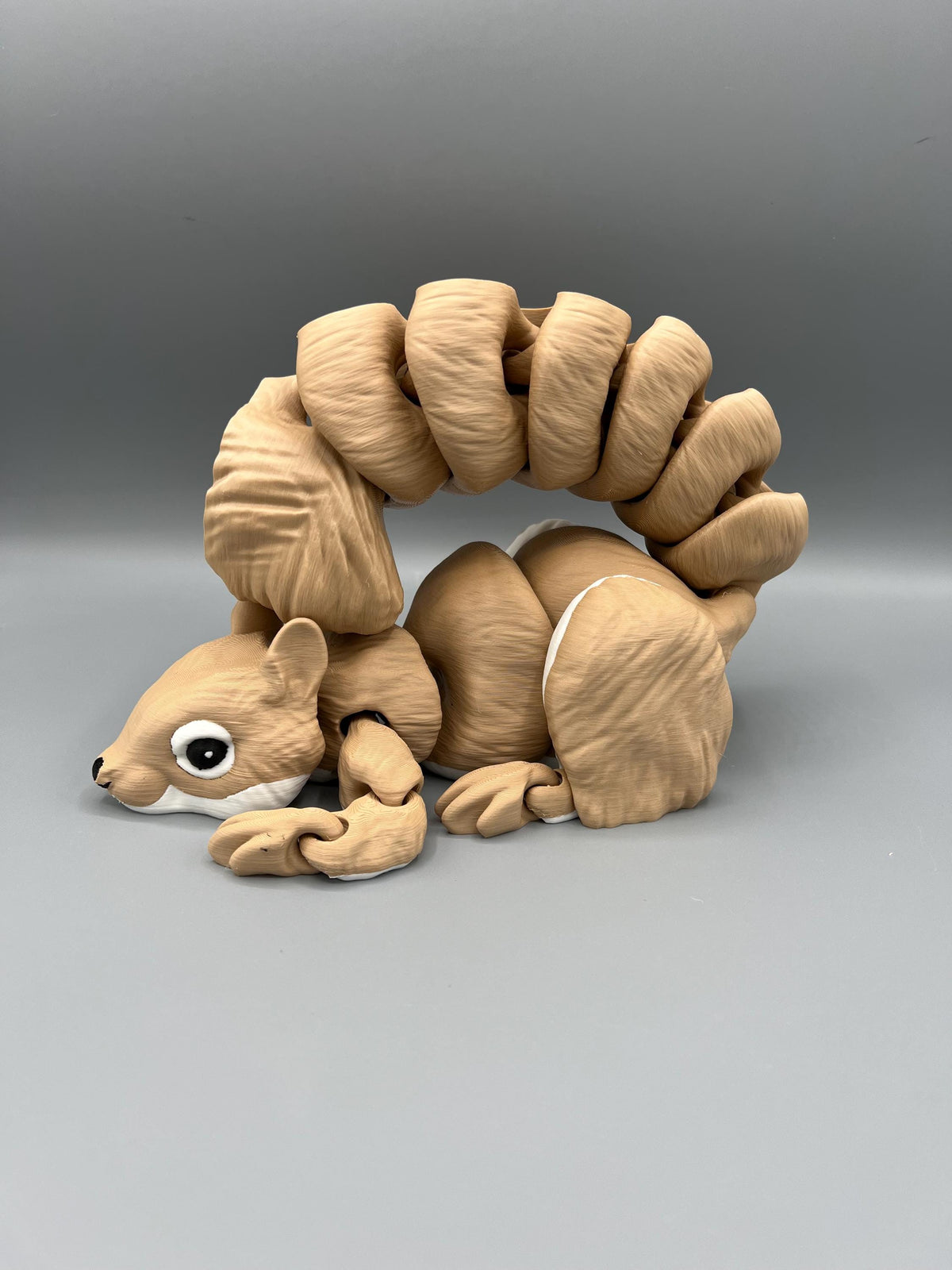 3D Printed Articulating Squirrel: Poseable Fidget Toy