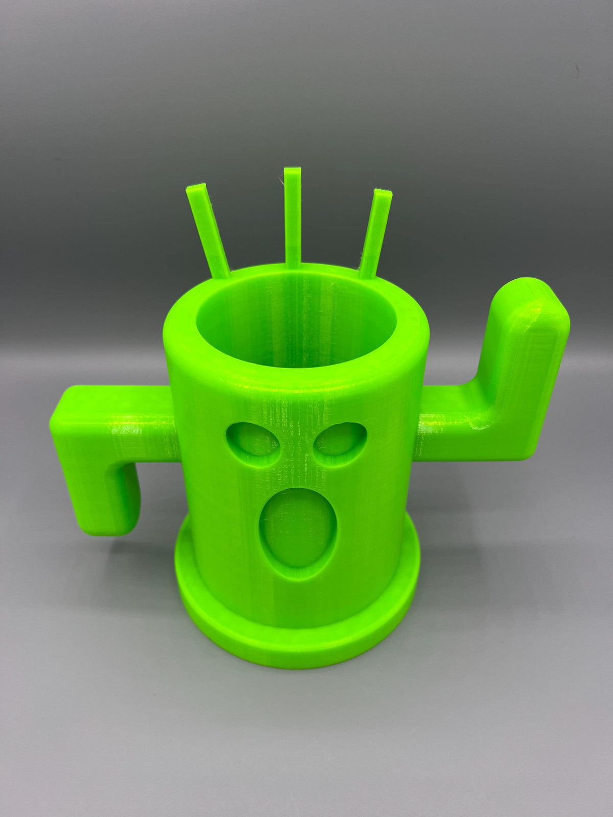 3D Printed Cactuar Planter: Final Fantasy Gaming Decor