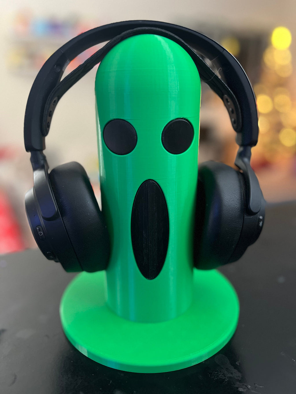 Cactuar Headphone Stand: 3D Printed Cactus Headset Holder, Final Fantasy Gift
