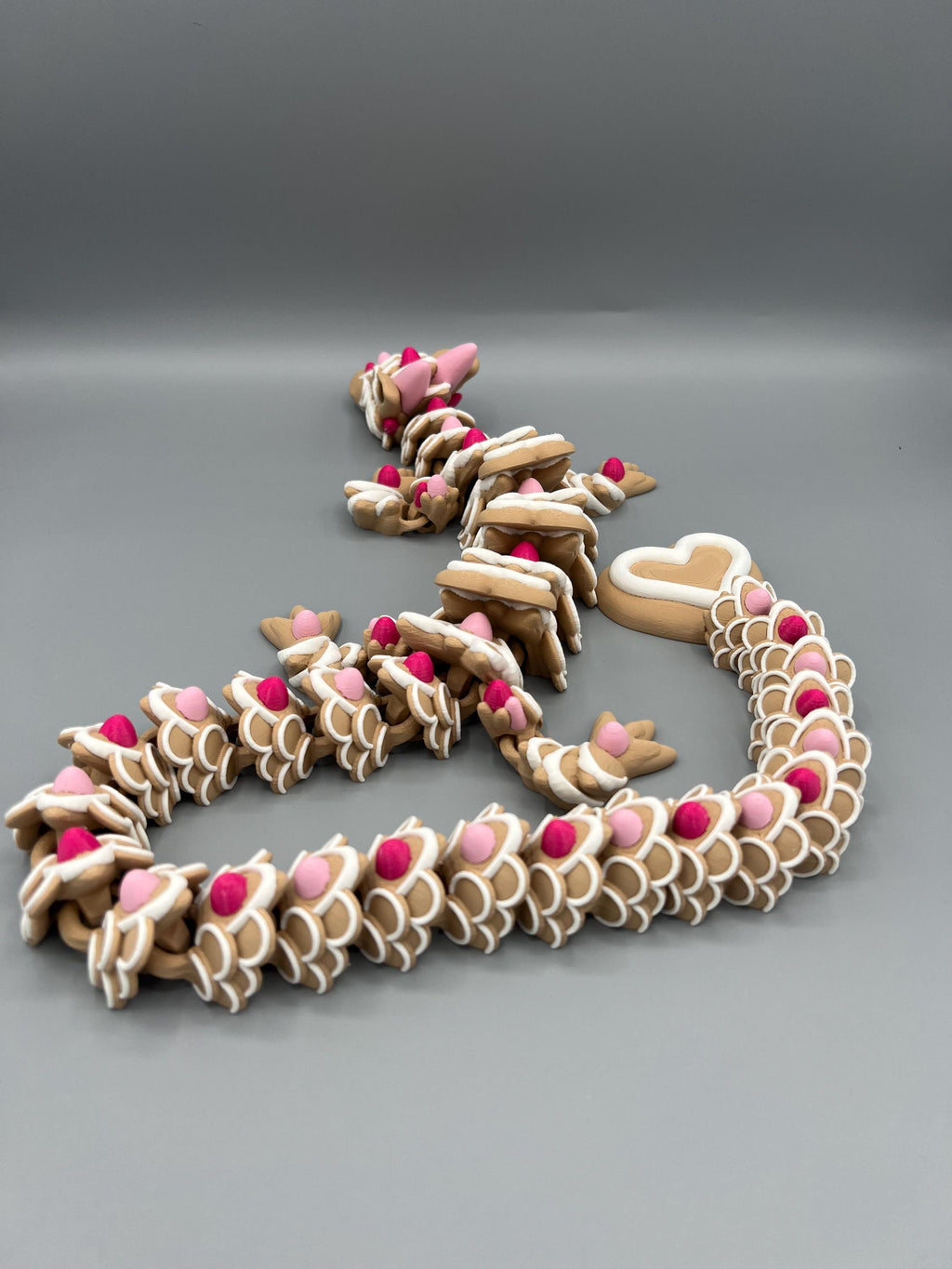 Articulated Cookie Dragon: 3D Printed Fidget Sensory Toy