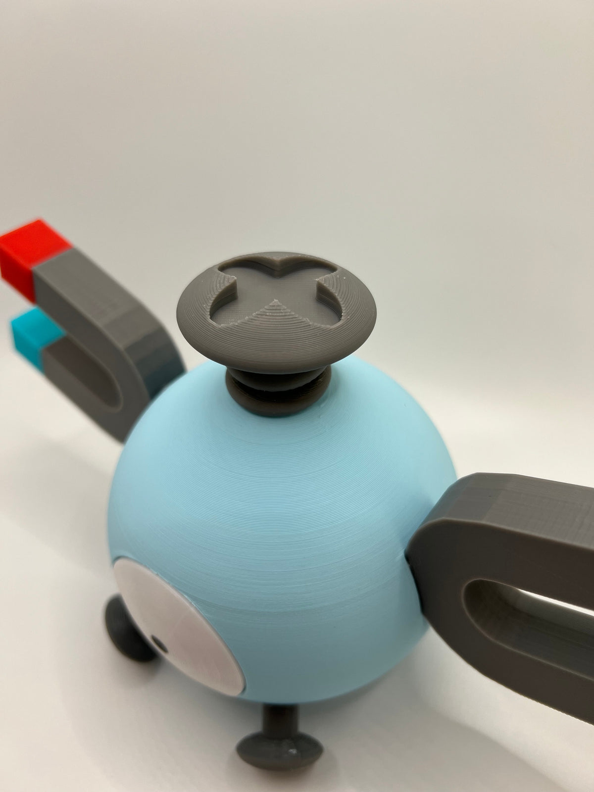 Magnemite Figurine: 3D Printed Pokémon Collectible