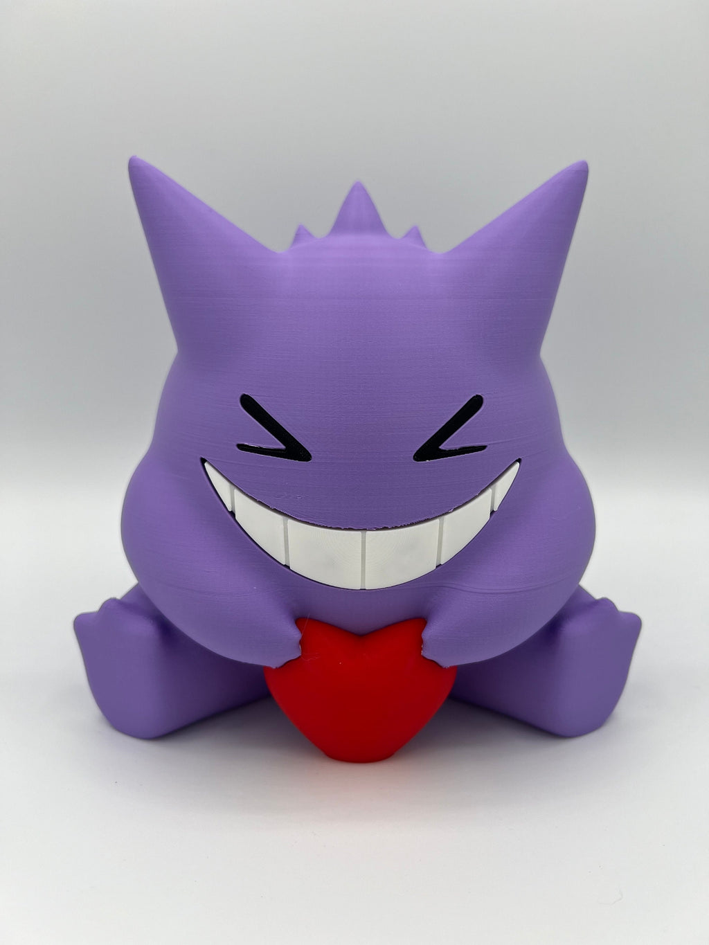 3D Printed Heartful Gengar Figurine | Pokemon Fan Gift