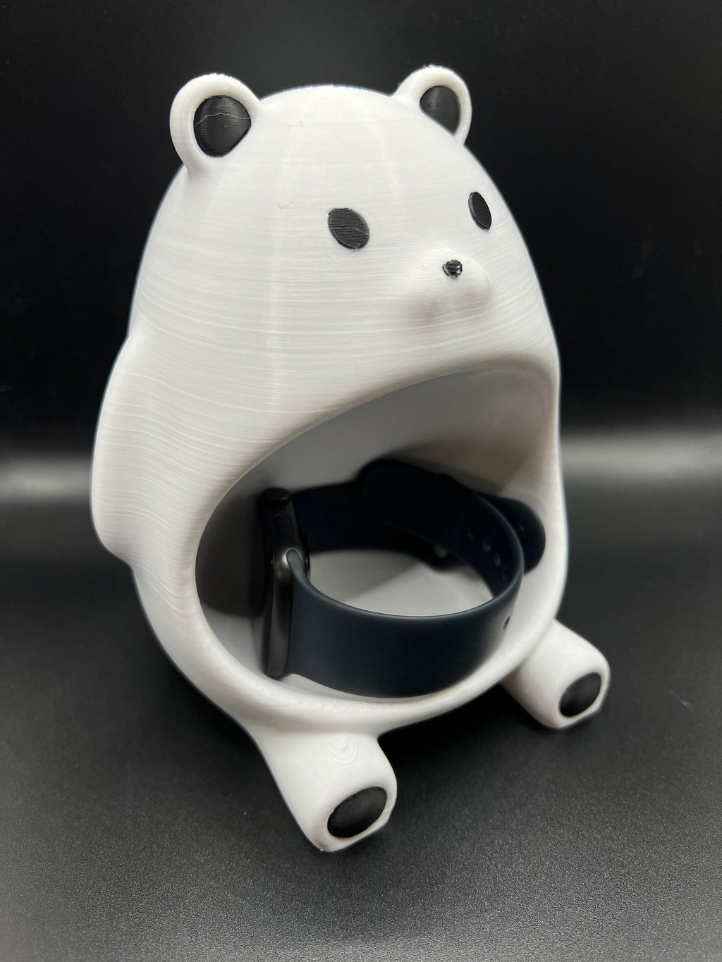 3D Printed Teddy Bear Desk Organizer: Kawaii Bear Belly Storage
