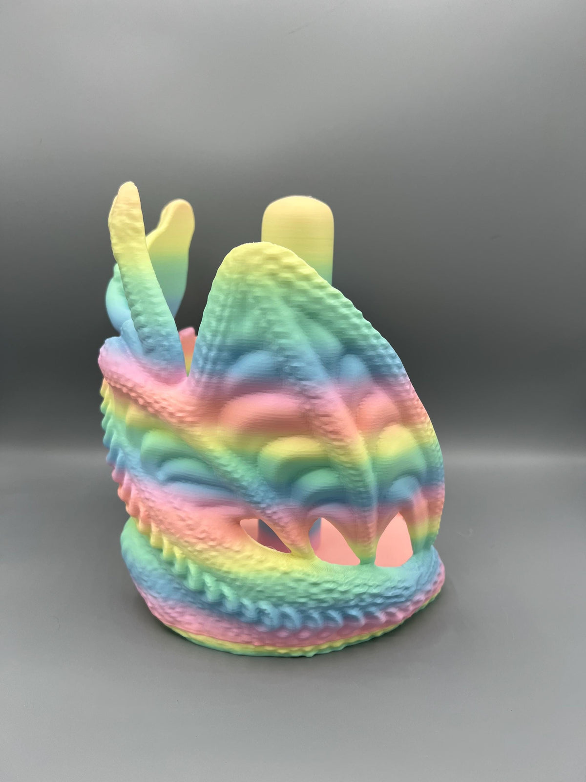 3D Printed Dragon Paper Towel Holder: Fantasy Kitchen Decor