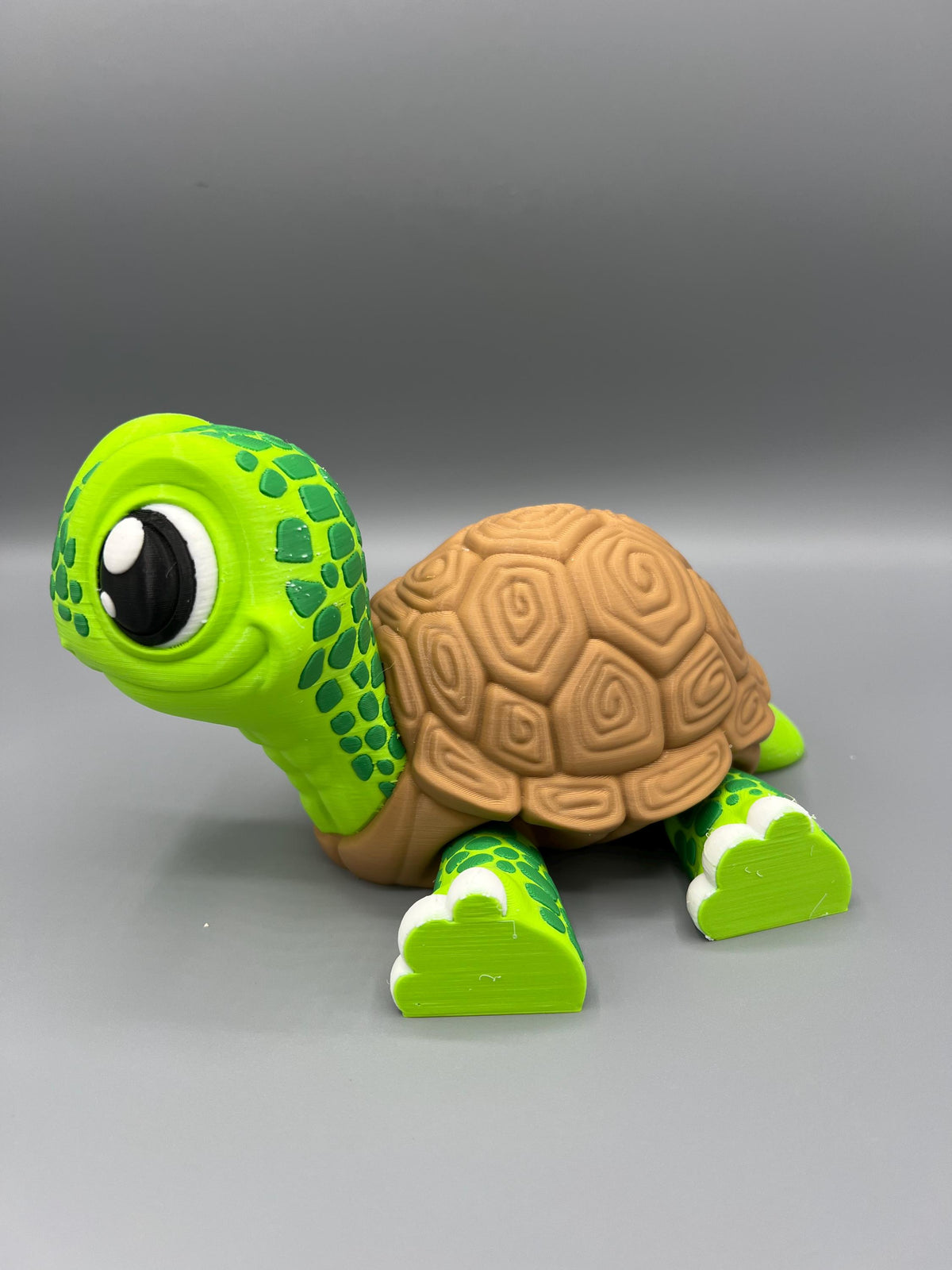 Articulating Flexi Turtle: 3D Printed Kawaii Turtle Toy