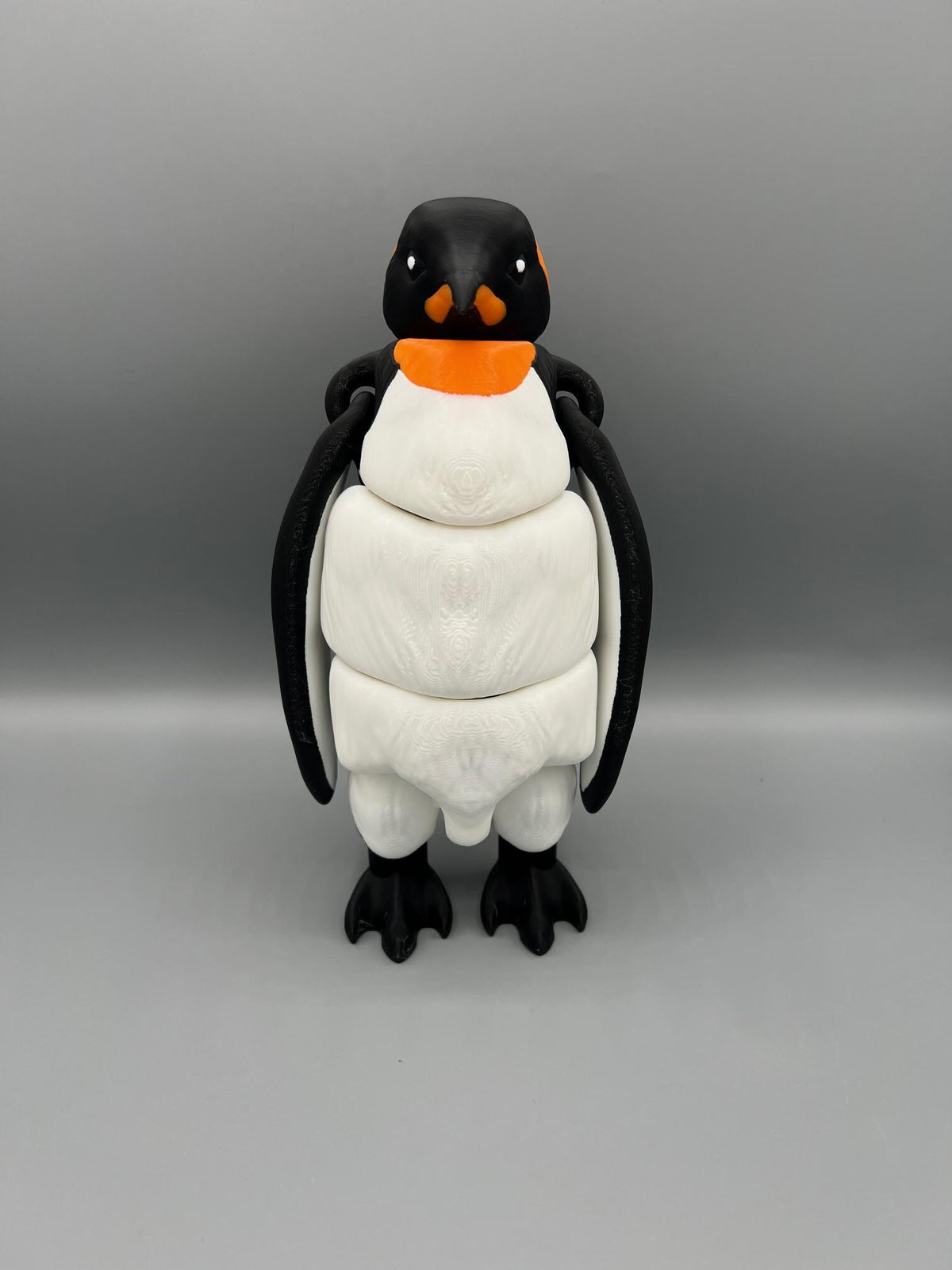Articulated 3D Printed Penguin Toy | Poseable Desk Buddy, Fidget Sensory Figure