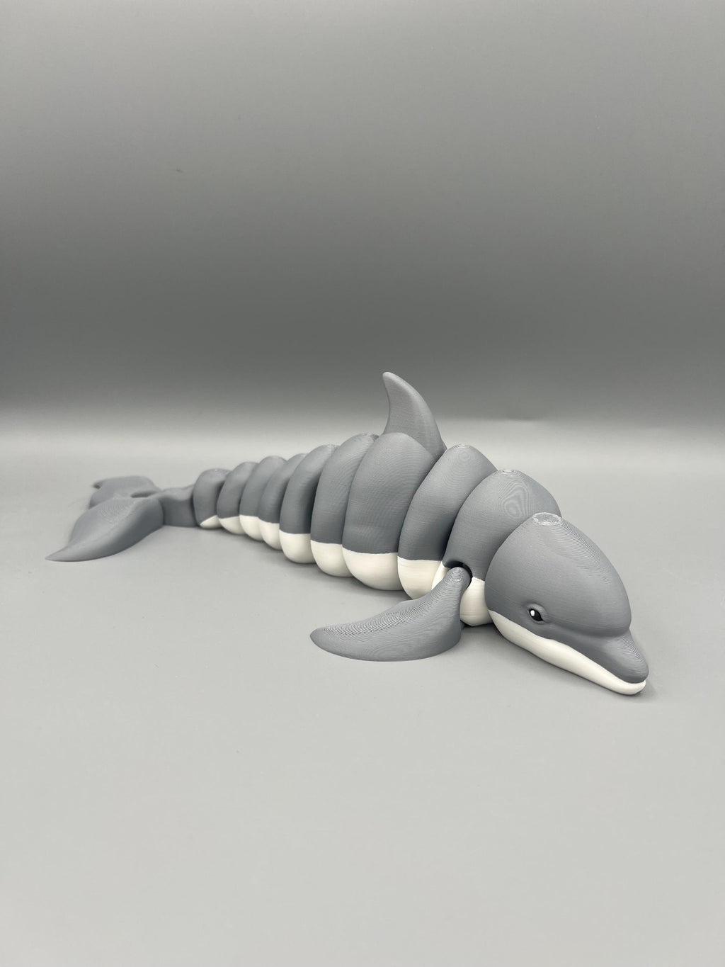 3D Printed Articulated Dolphin: Fidget Sensory Toy