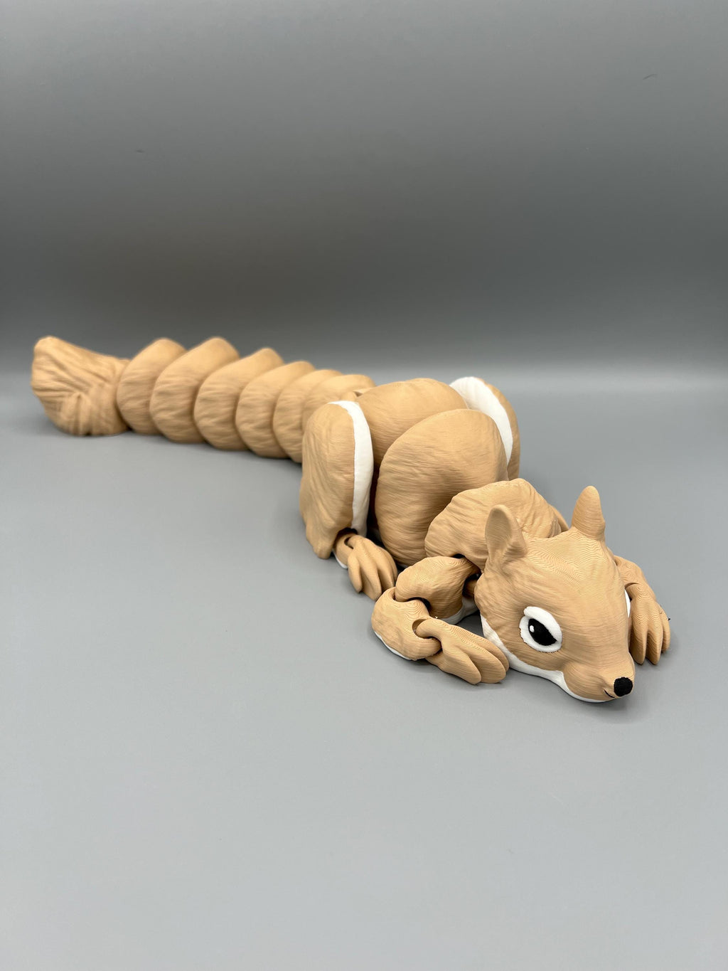 3D Printed Articulating Squirrel: Poseable Fidget Toy