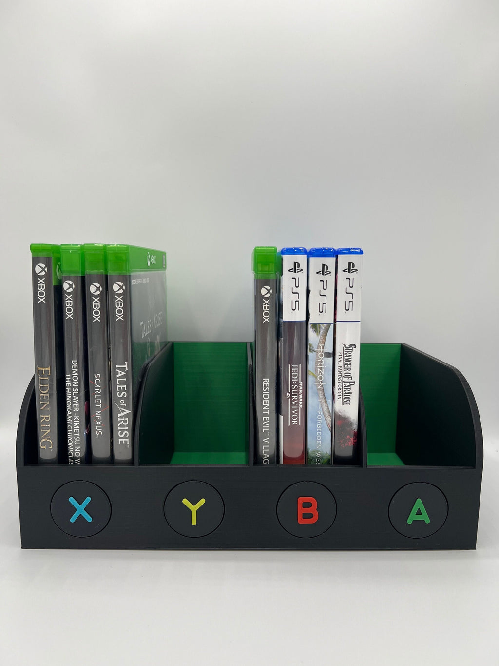 3D Printed Game Storage Box: Universal Xbox, Playstation, Nintendo Switch Holder