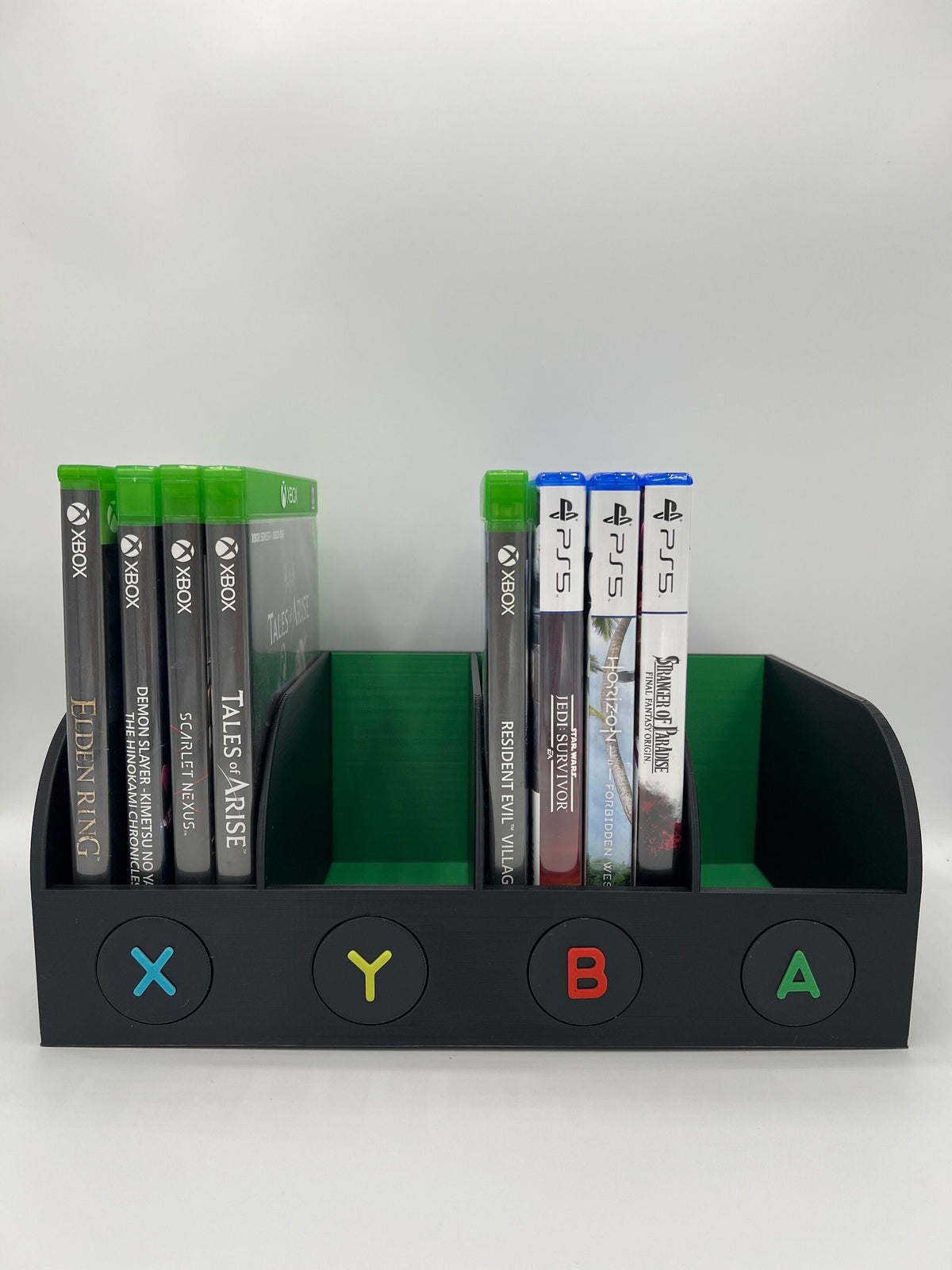 3D Printed Game Storage Box: Universal Xbox, Playstation, Nintendo Switch Holder