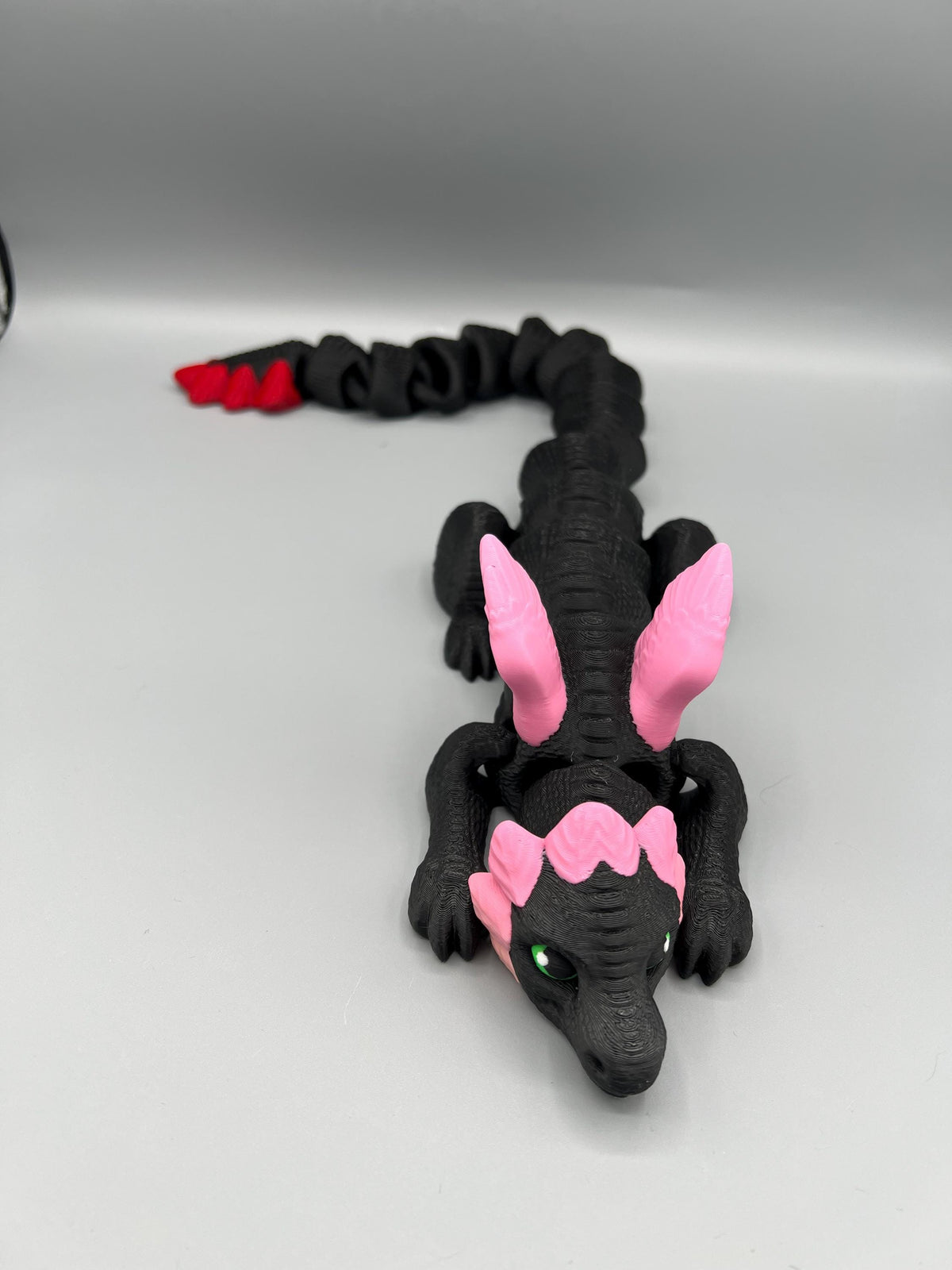 Chonky Articulating Dragon: 3D Printed Flexi Fidget Toy