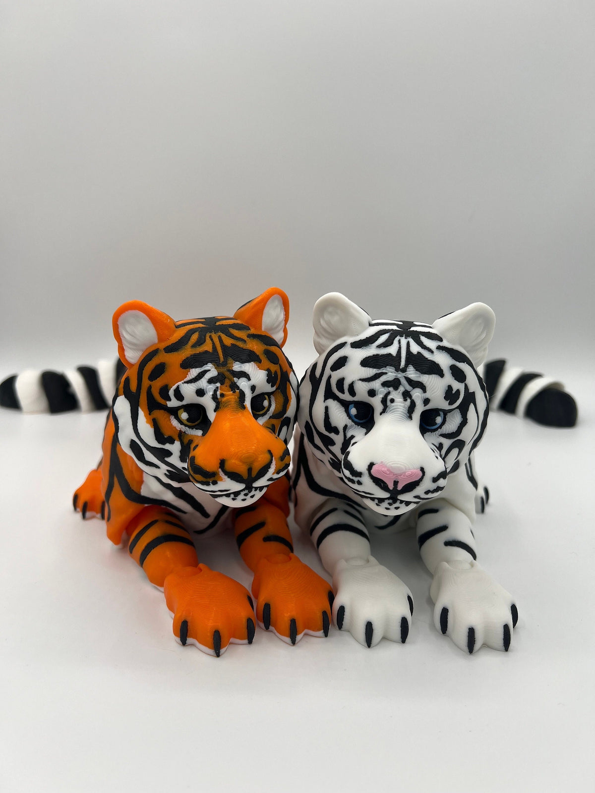 15in Flexi Articulating Tiger: 3D Printed Fidget Toy