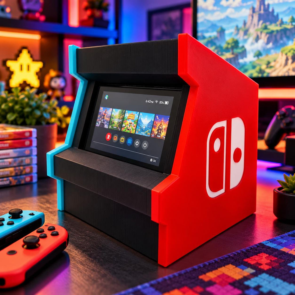 3D Printed Nintendo Switch Arcade Cabinet - Classic or OLED