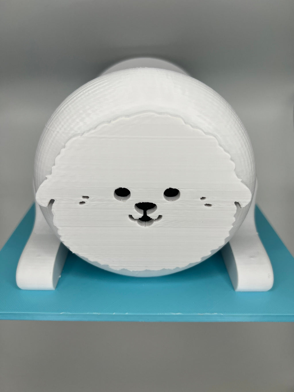 3D Printed Bichon Desk Organizer: Dog Lover Gift