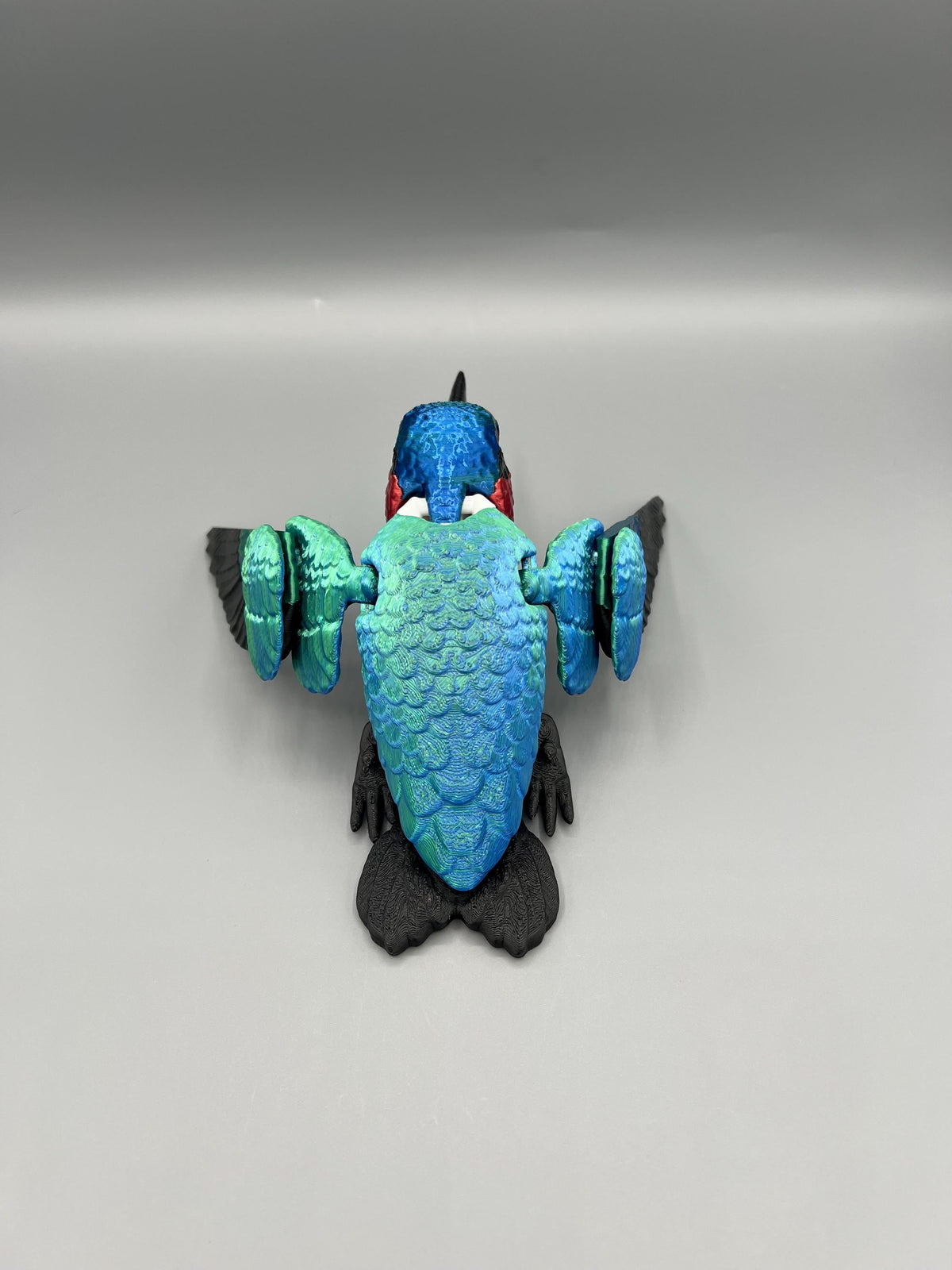 3D Printed Flexi Hummingbird: Shimmering Bird Fidget Toy