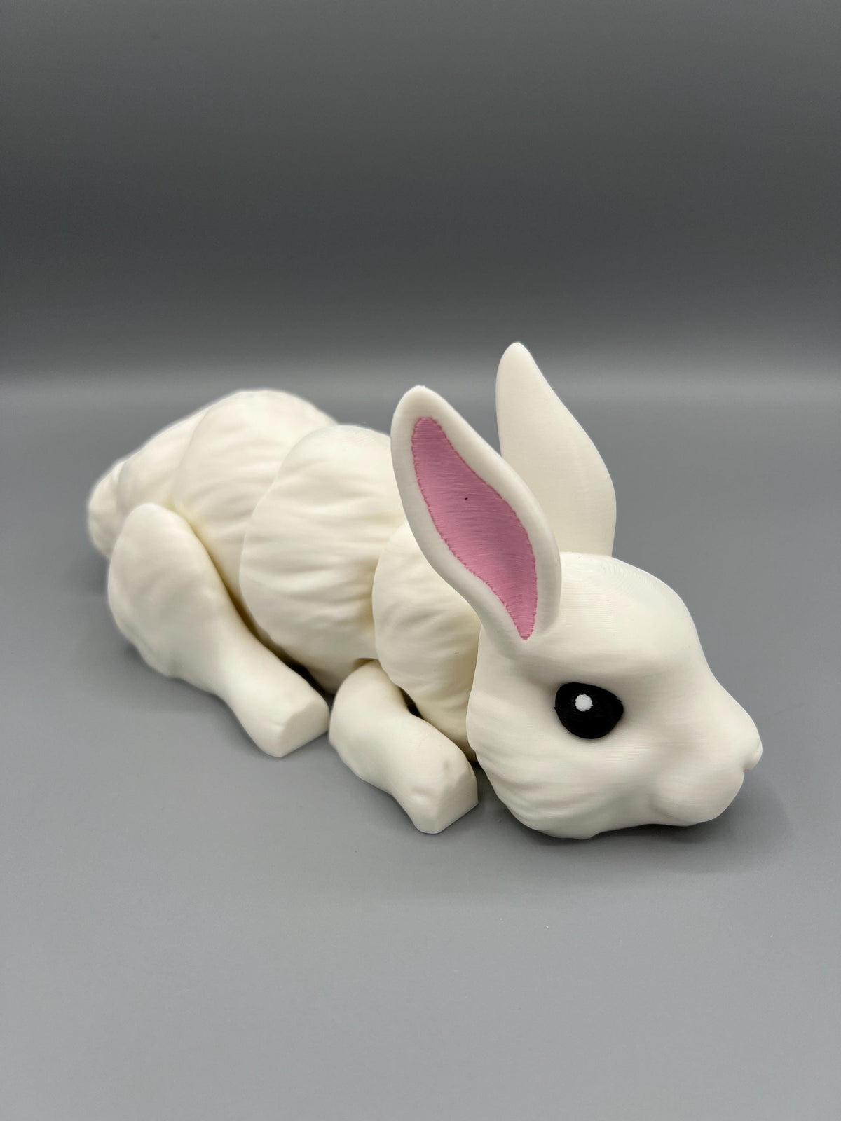 3D Printed Flexi Bunny Rabbit Toy: Articulating Fidget Toy