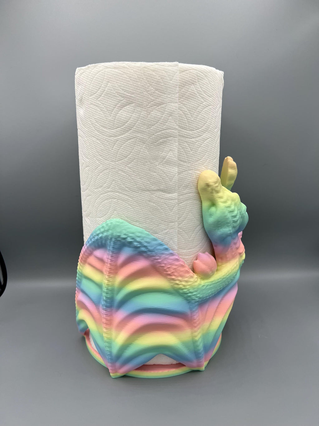 3D Printed Dragon Paper Towel Holder: Fantasy Kitchen Decor