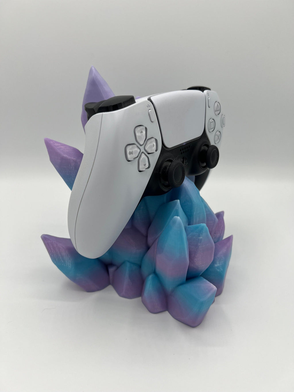 Crystal Gaming Controller Stand: Universal Xbox, PS5, Switch Dock