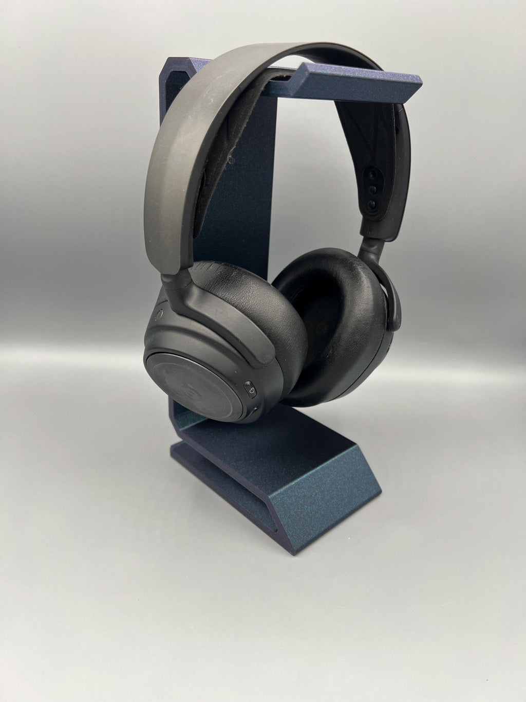3D Printed Headphone Stand | Minimalist Modern Headset Holder, Desk Organizer (Custom Colors)