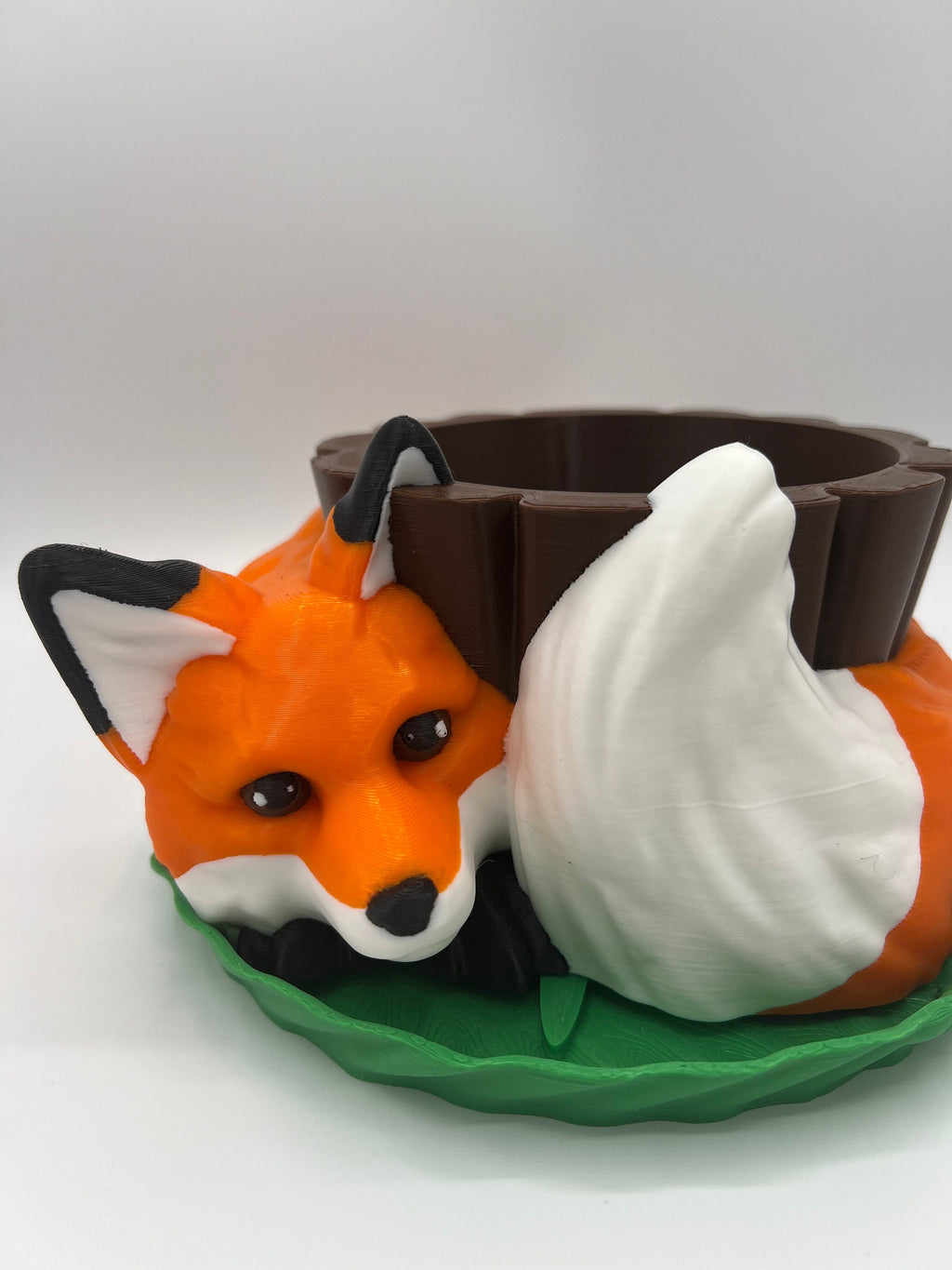 3D Printed Fox Succulent Planter - Whimsical Garden Decor