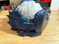 3D Printed Dragon Yarn Bowl: Crochet Knitting Accessories