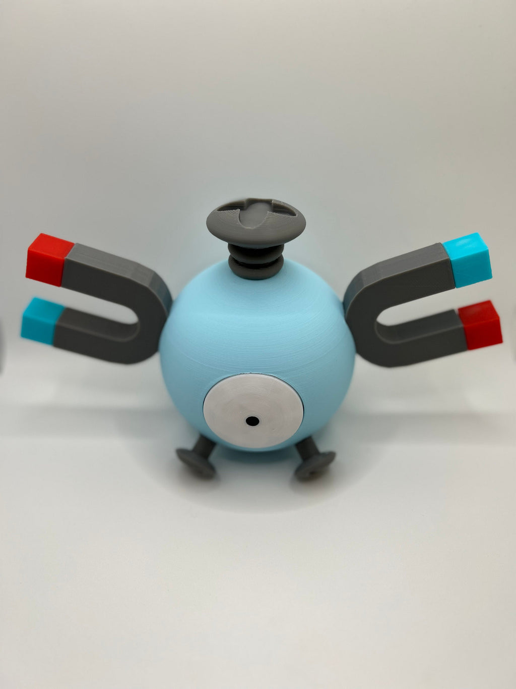 Magnemite Figurine: 3D Printed Pokémon Collectible