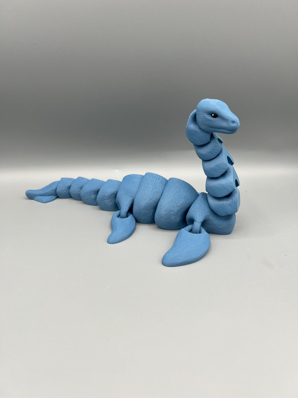 3D Printed Articulating Loch Ness Dragon | Nessie Fidget Toy