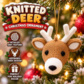 3D Printed Knitted Deer Christmas Ornament: Festive Tree Hanging