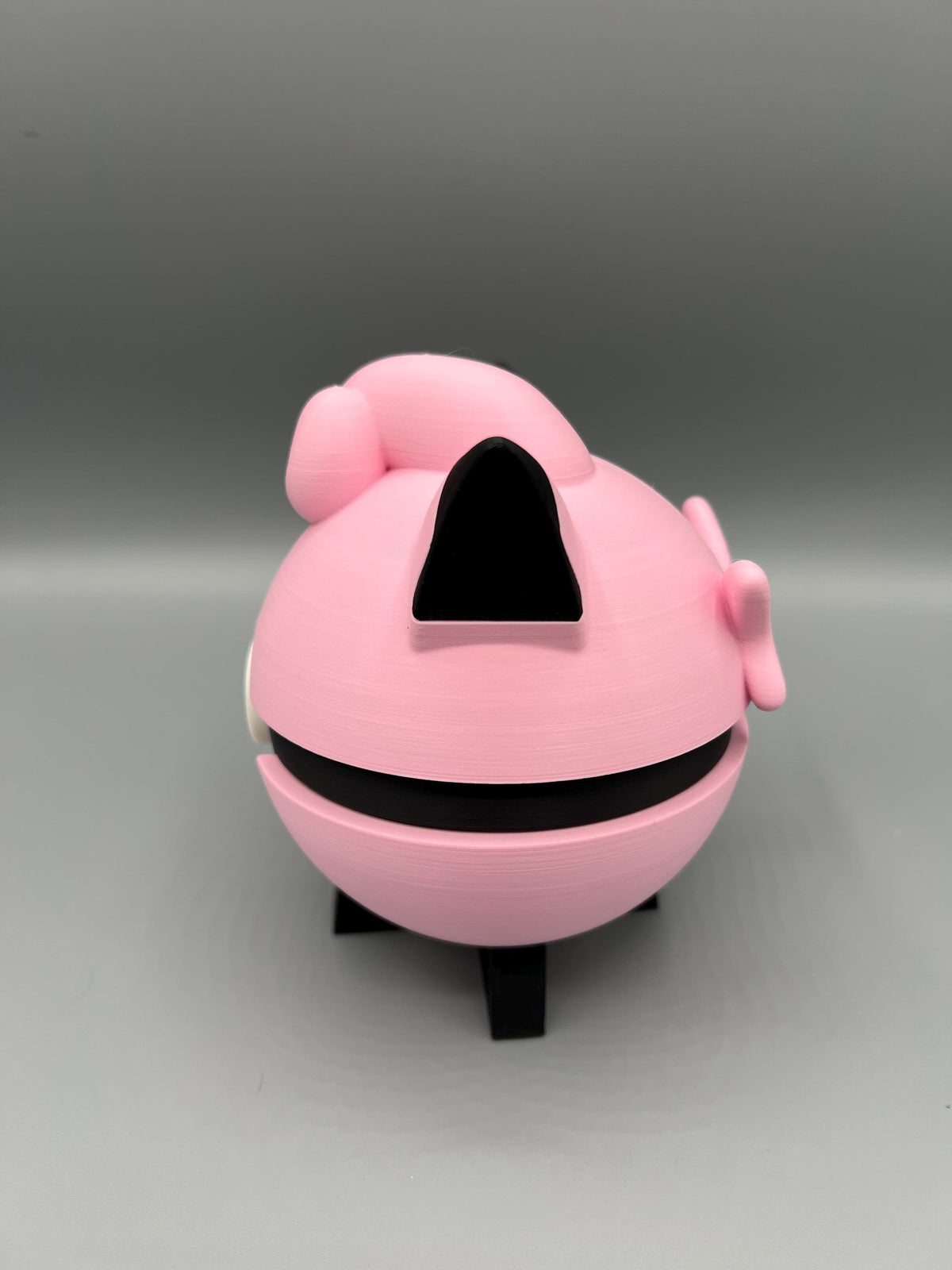 Clefairy Pokeball: 3D Printed Pink Anime Decor