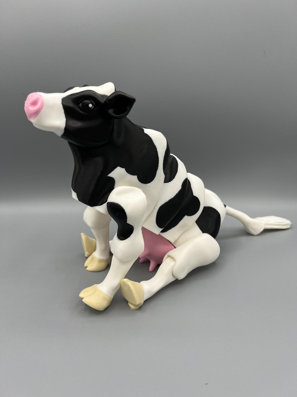 3D Printed Flexi Cow Toy: Articulating Fidget Animal