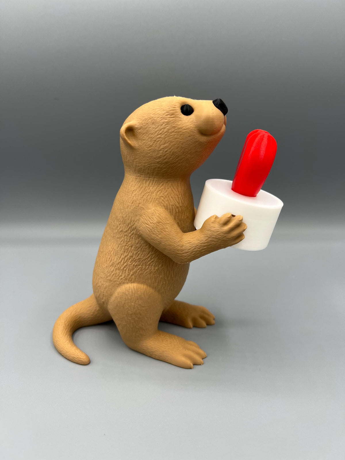 3D Printed Otter Tea Light Holder: Valentine's Gift