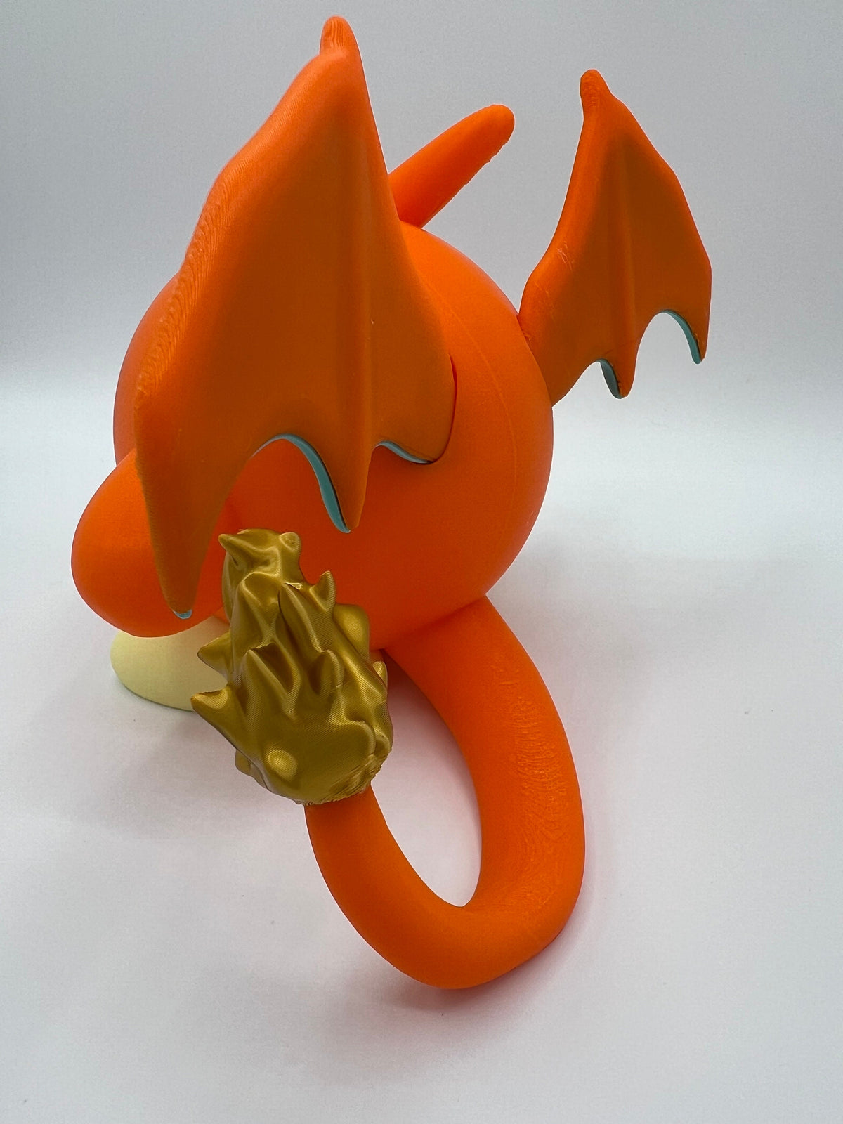 Kirbarizard Figurine: Kirby x Charizard Mashup Model