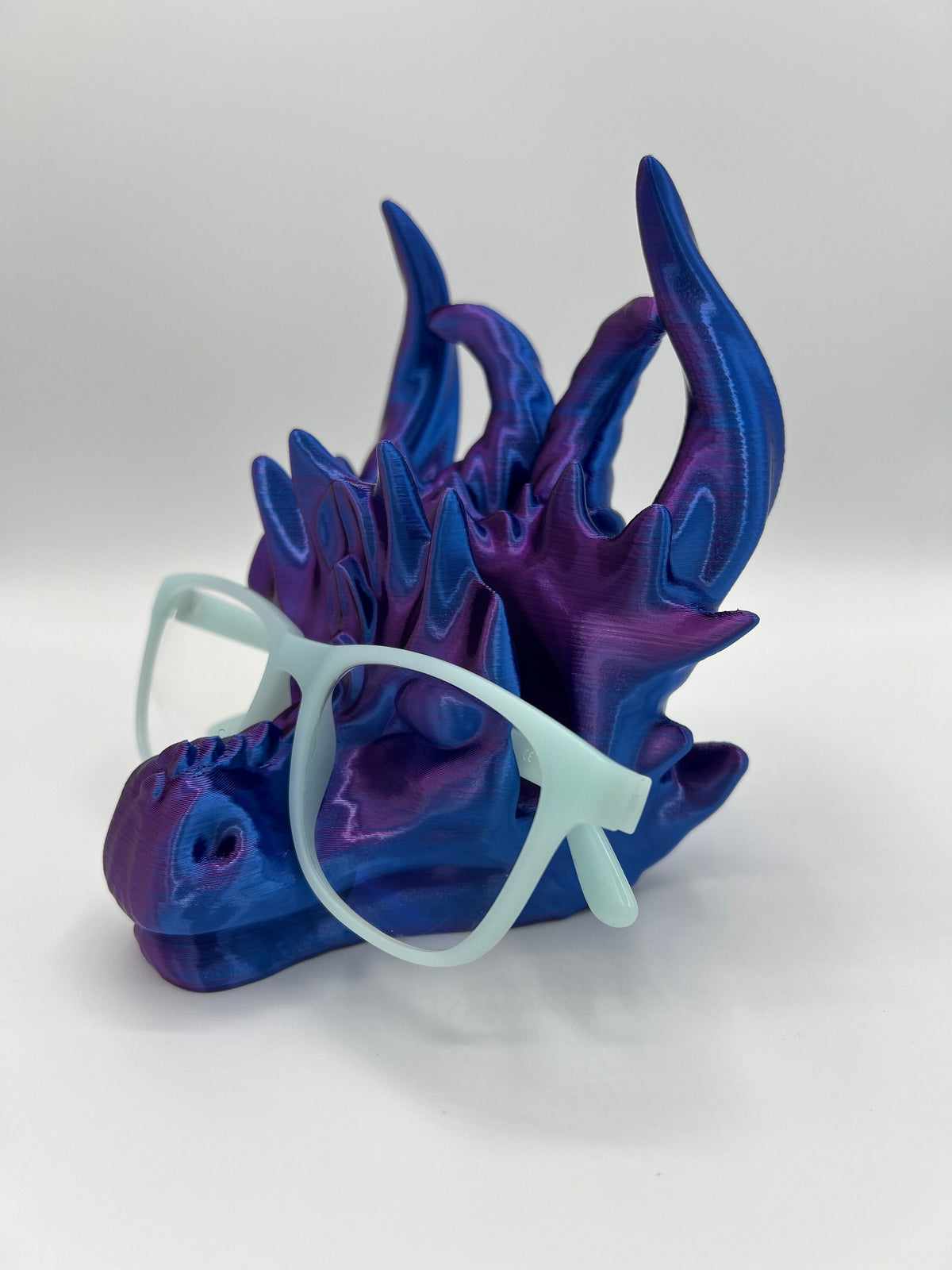 3D Printed Dragon Eyeglass Holder: Wall Mounted or Tabletop