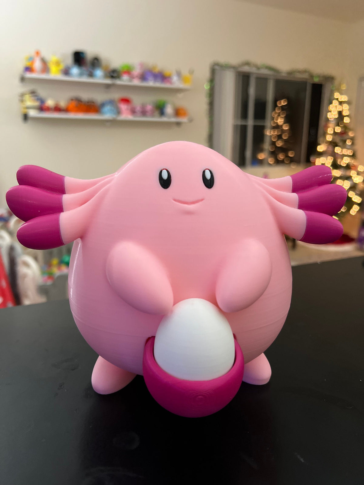 Chansey Figurine: 3D Printed Pokémon Collectible