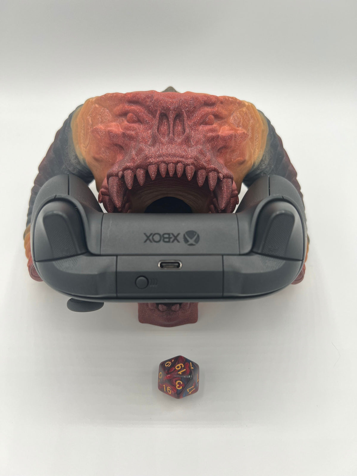 Balrog Multipurpose Head: Xbox Controller Dock, Dice Tower & Wall Mount