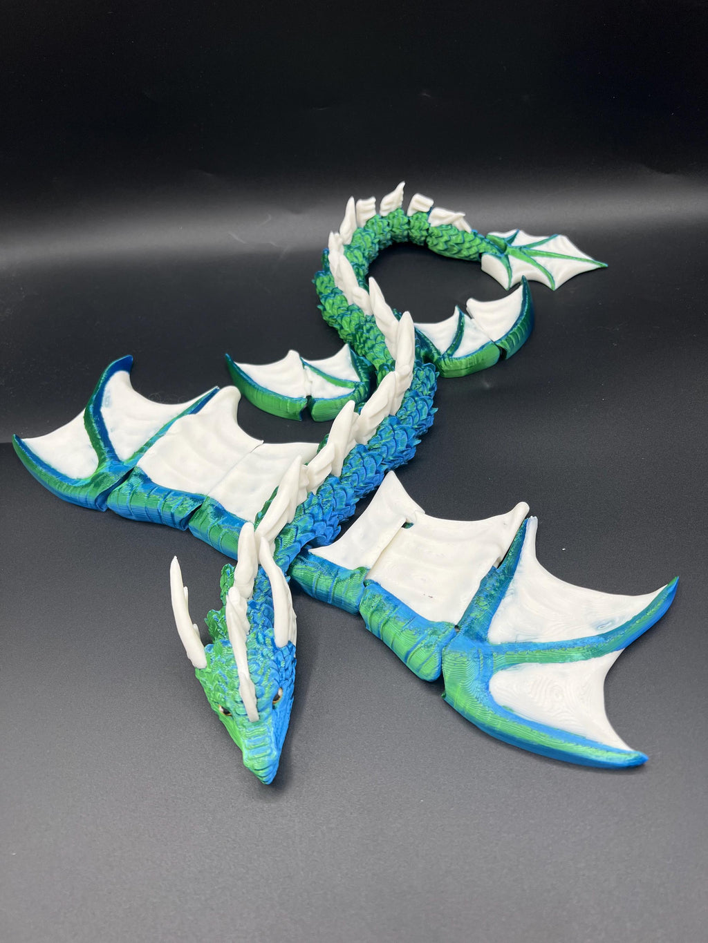 Articulating 3D Printed Sea Dragon: Flexi Fidget Figurine