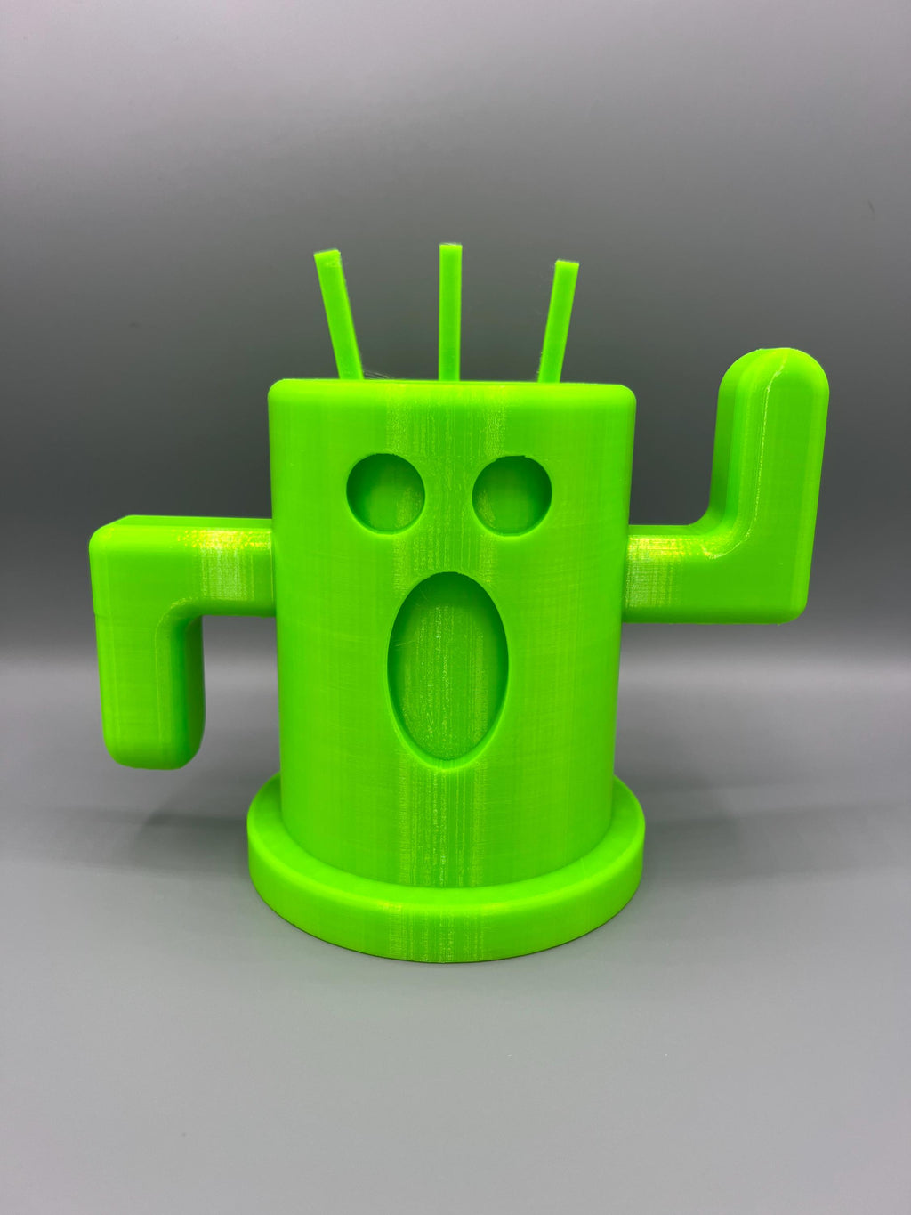 3D Printed Cactuar Planter: Final Fantasy Gaming Decor