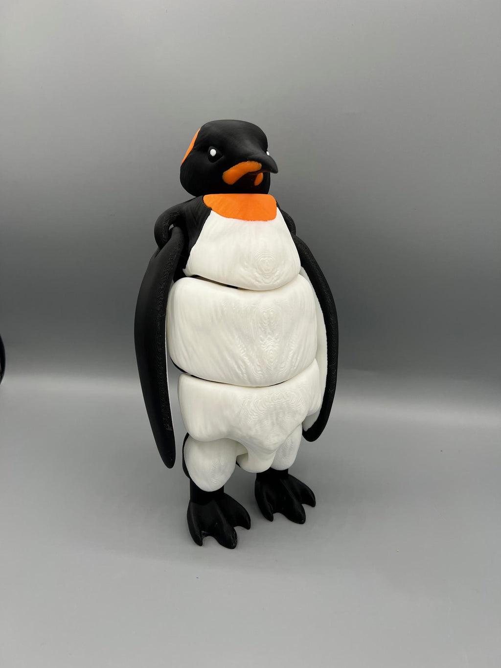 Articulated 3D Printed Penguin Toy | Poseable Desk Buddy, Fidget Sensory Figure