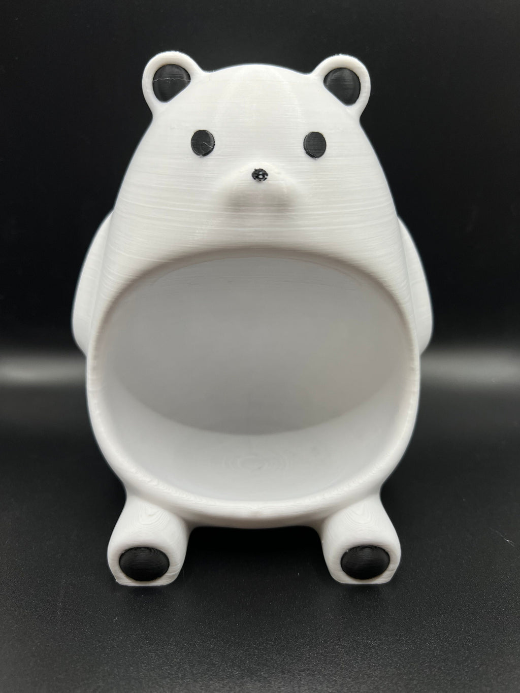 3D Printed Teddy Bear Desk Organizer: Kawaii Bear Belly Storage
