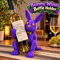 3D Printed Bunny Wine Bottle Holder: Customizable Colors