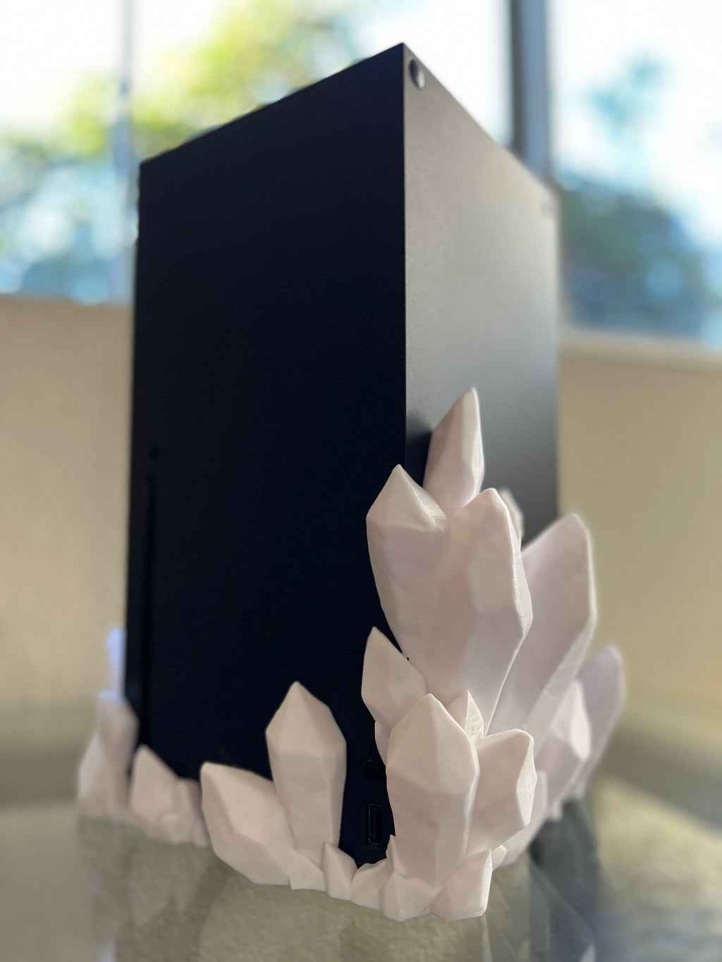 Crystal Xbox Series X Dock – 3D Printed Console Stand