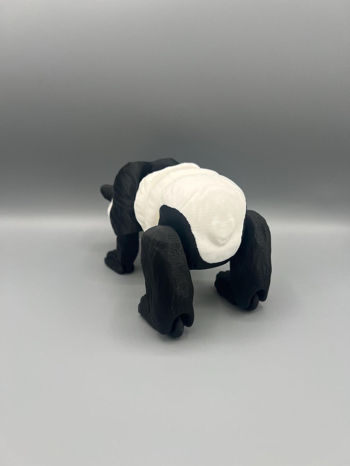 3D Printed Flexi Panda Bear | Poseable Sensory Fidget Toy