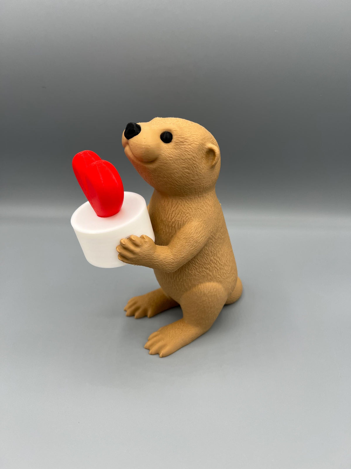 3D Printed Otter Tea Light Holder: Valentine's Gift