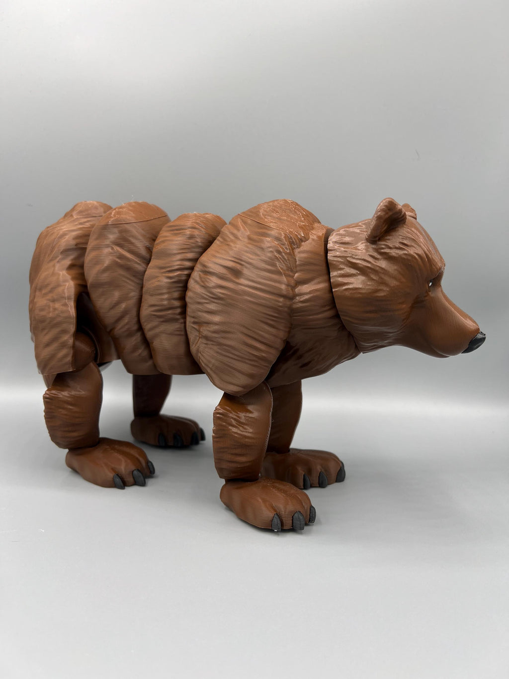 Articulating Flexi Bear Fidget Toy: 3D Printed Stress Relief