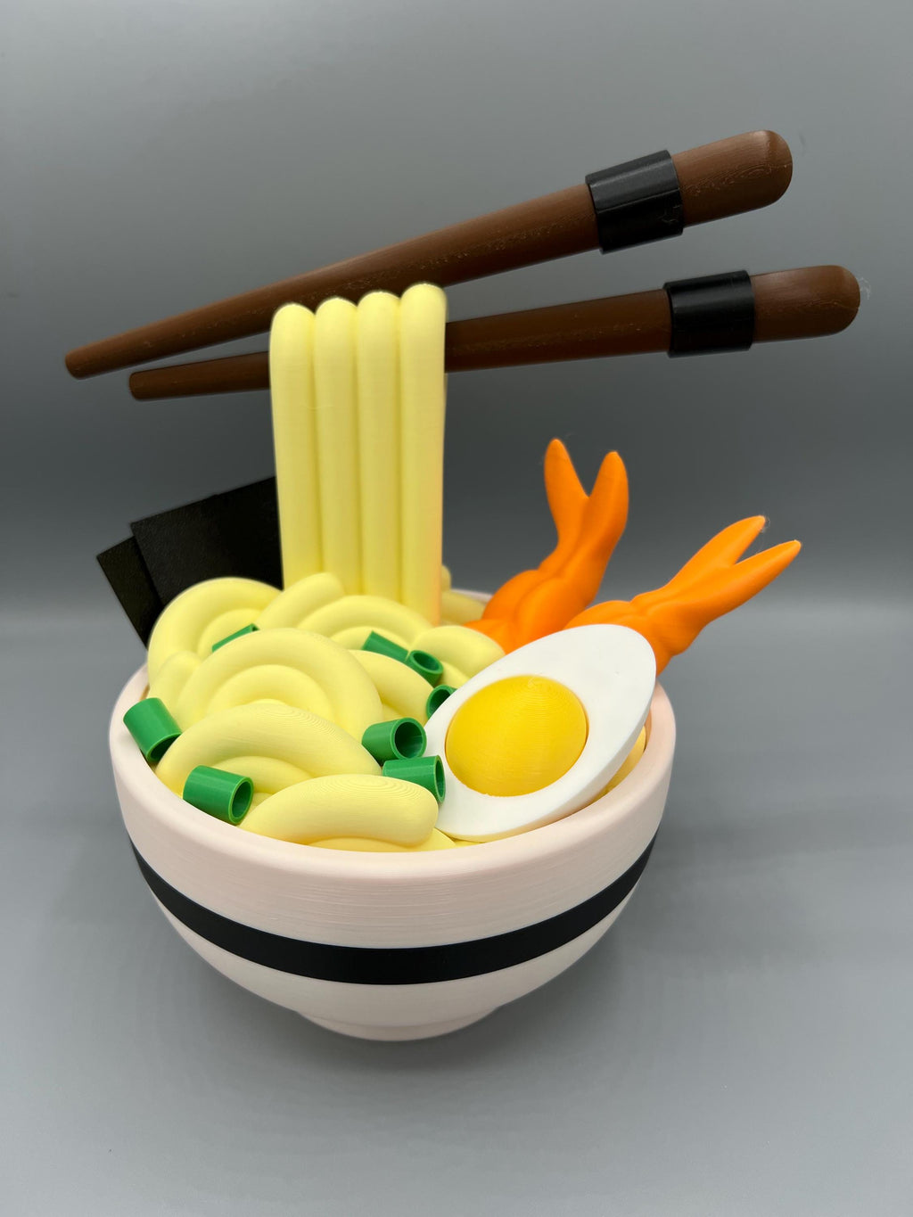 3D Printed Ramen Noodle Bowl: Foodie Gift with Hidden Storage