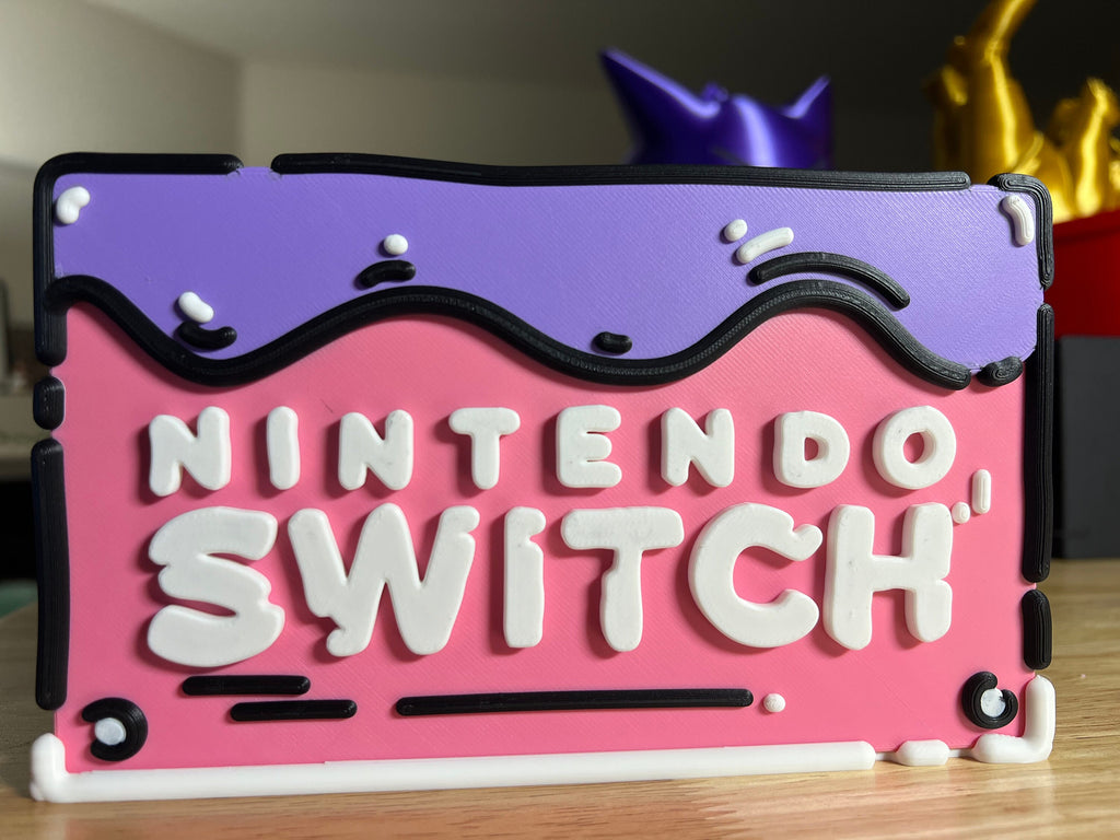 Cake Nintendo Switch Dock Faceplate - Custom Gaming Accessories