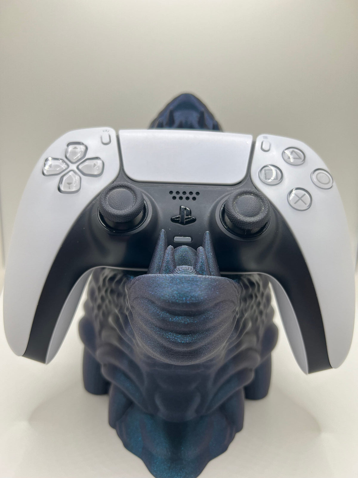 3D Printed Dragon Head Controller Stand - Gaming Dock