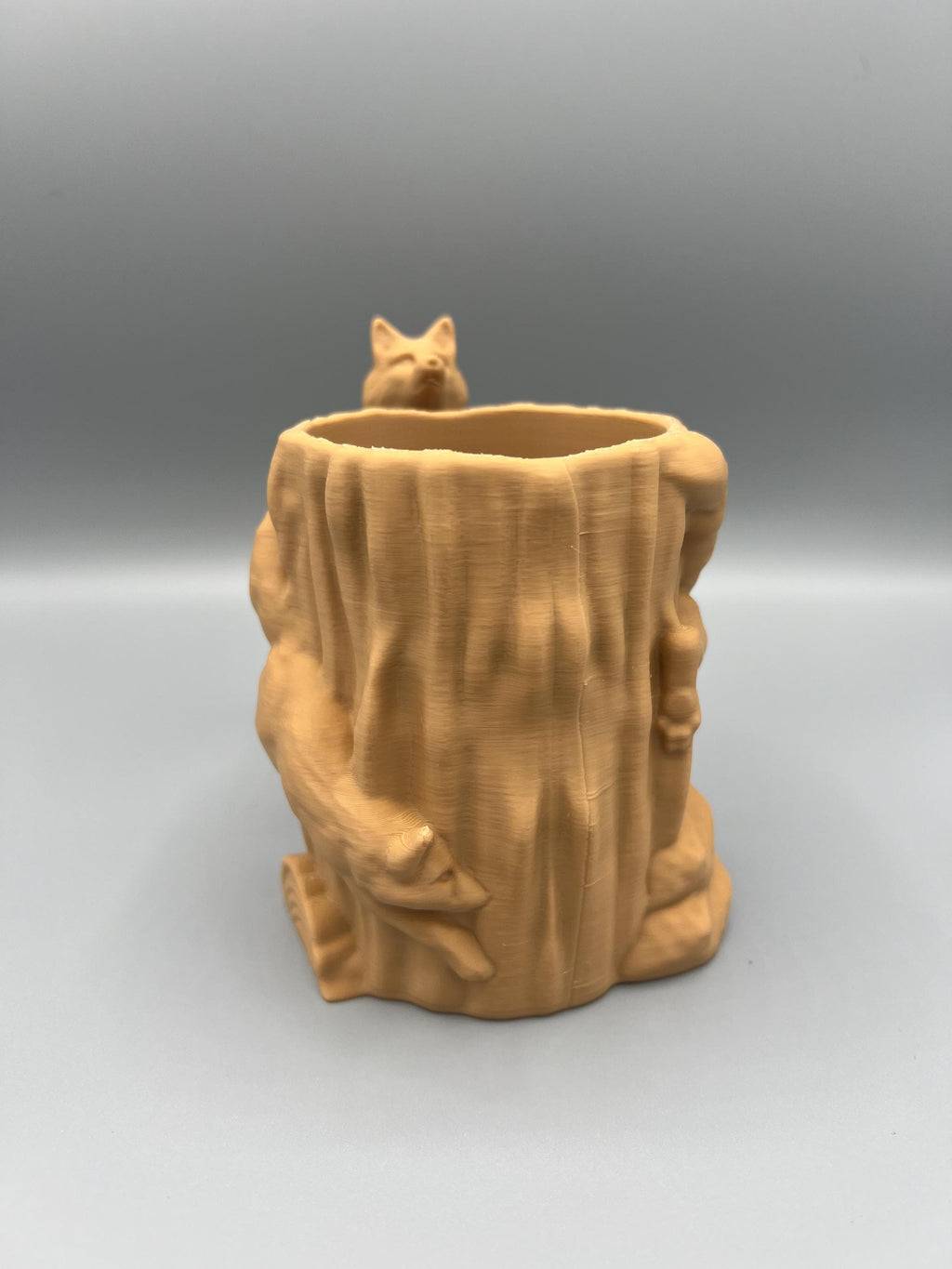 3D Printed Fox Can Holder: Ergonomic Drink Beverage Cooler