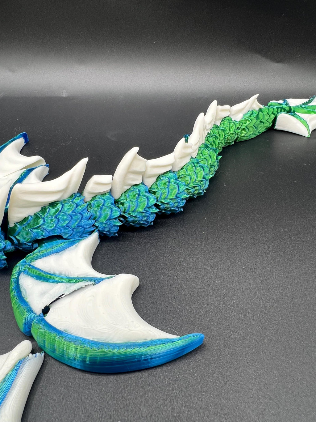 Articulating 3D Printed Sea Dragon: Flexi Fidget Figurine