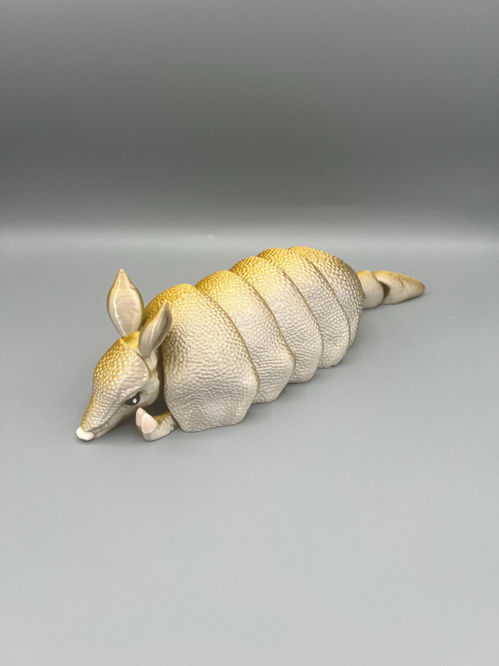 3D Printed Flexi Armadillo – Poseable Fidget Animal Toy